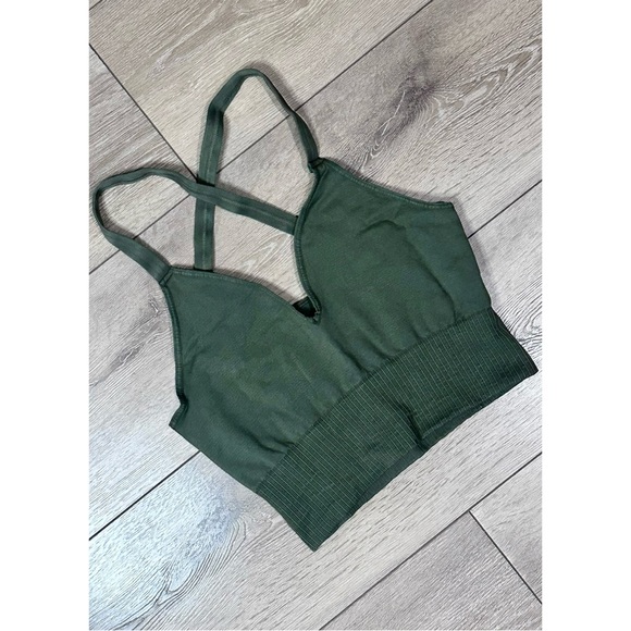 FP Movement Good Karma Crop Top Secret Moss - Picture 3 of 8